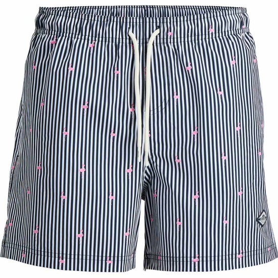 Jack & Jones Ανδρικό μαγιό Breeze Mini Stripe Swim Shorts